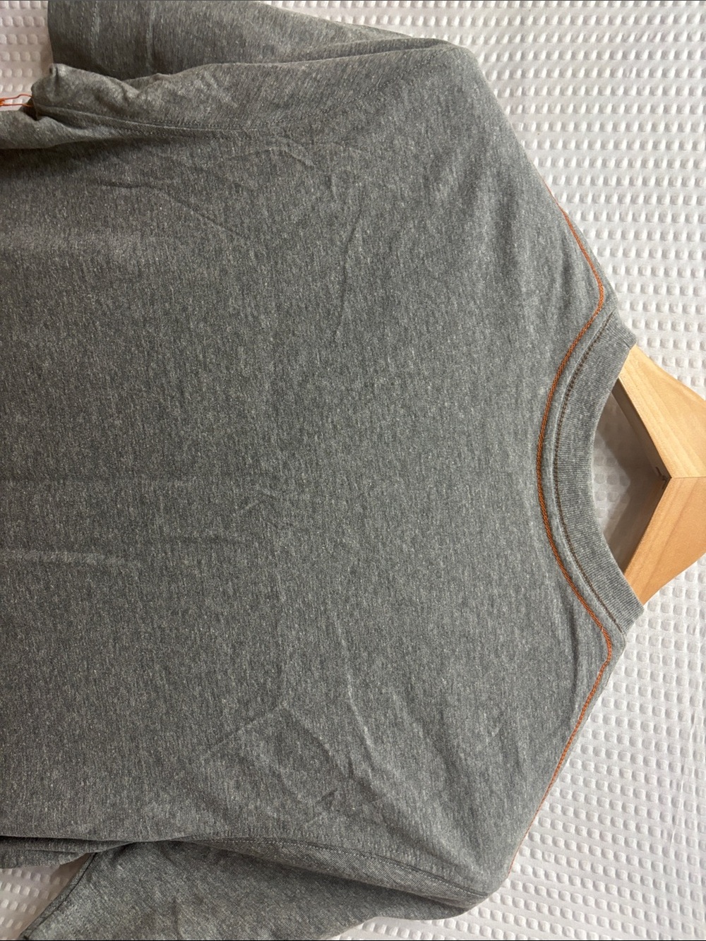Howler Brothers Gray Tee with Navy Logo - Picture 8 of 8